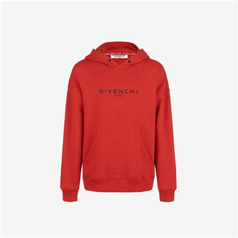 givenchy hoodie herren rot